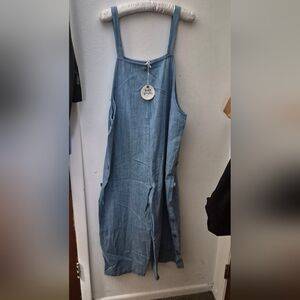 Wildflowers Blue Jumper Size XL